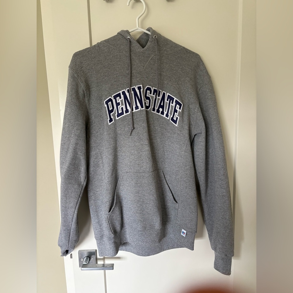 Russell Athletic Gray Penn State Hoodie
